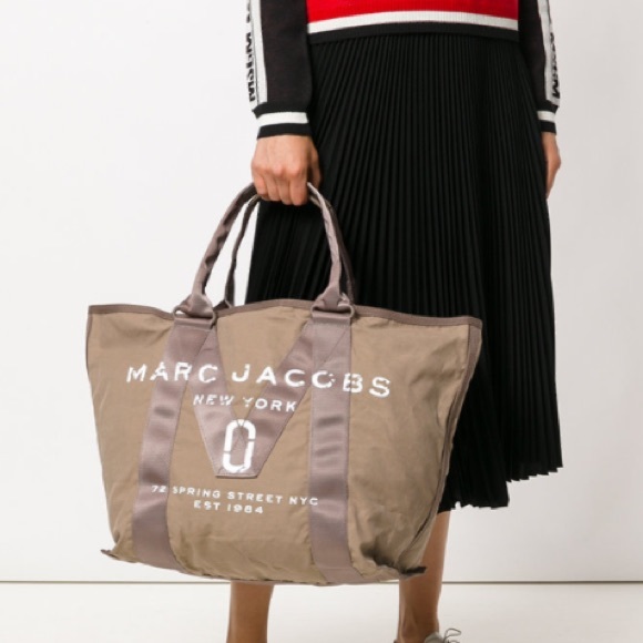 Marc Jacobs Bags Logo Tote In French Grey Poshmark